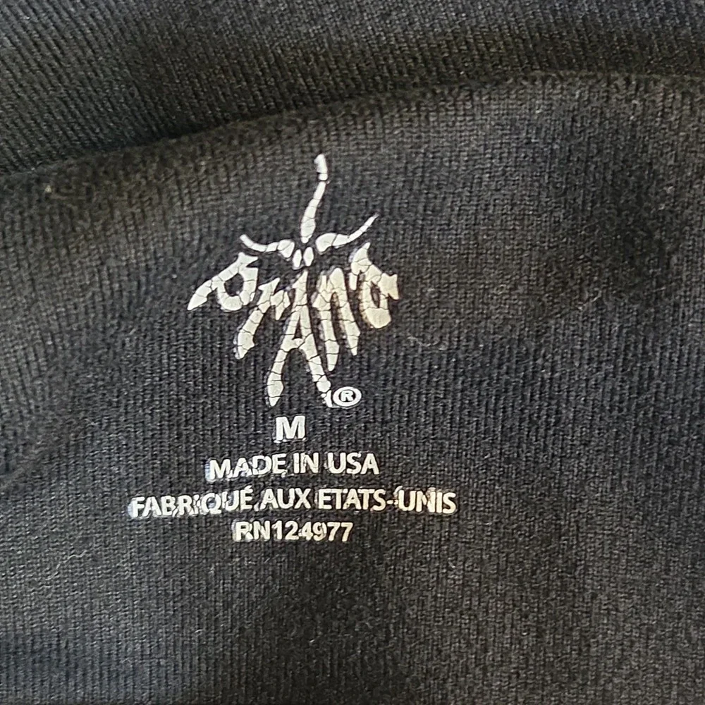 prAna Black Yoga Pants Womens M Made In USA Side Tie Drawstring Wide Leg 29 Inse